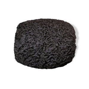 Unisex Black & Burgundy Hand Muff, Hand Warmer Puff